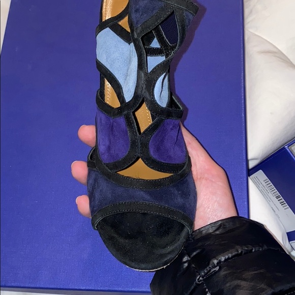 Aquazurra blue Vika Sandals - Picture 5 of 6